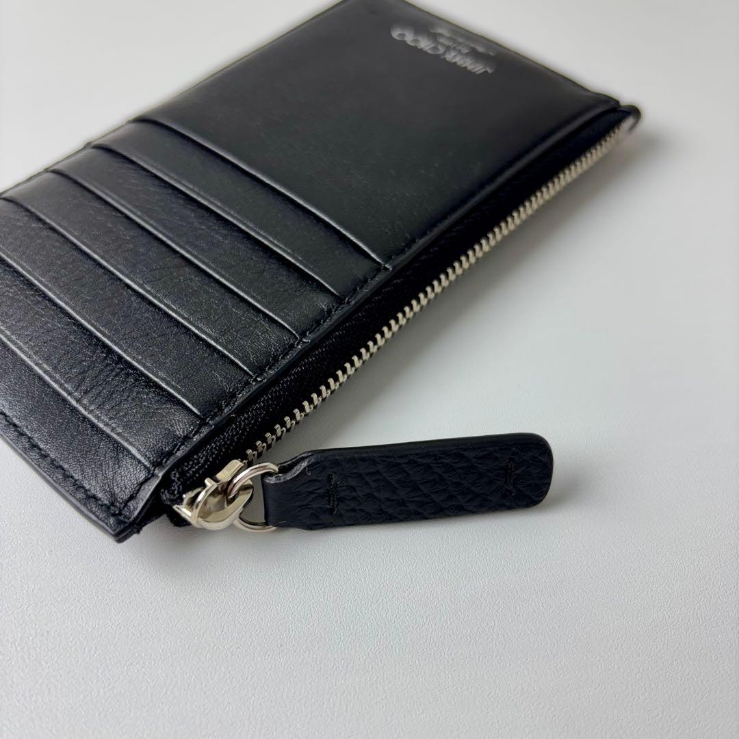 新品 JIMMY CHOO カード ケース  フラグメント ブラック 黒