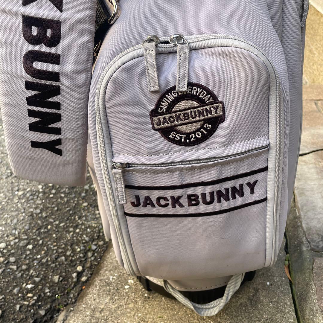 JACK BUNNY キャディバッグ ホワイト