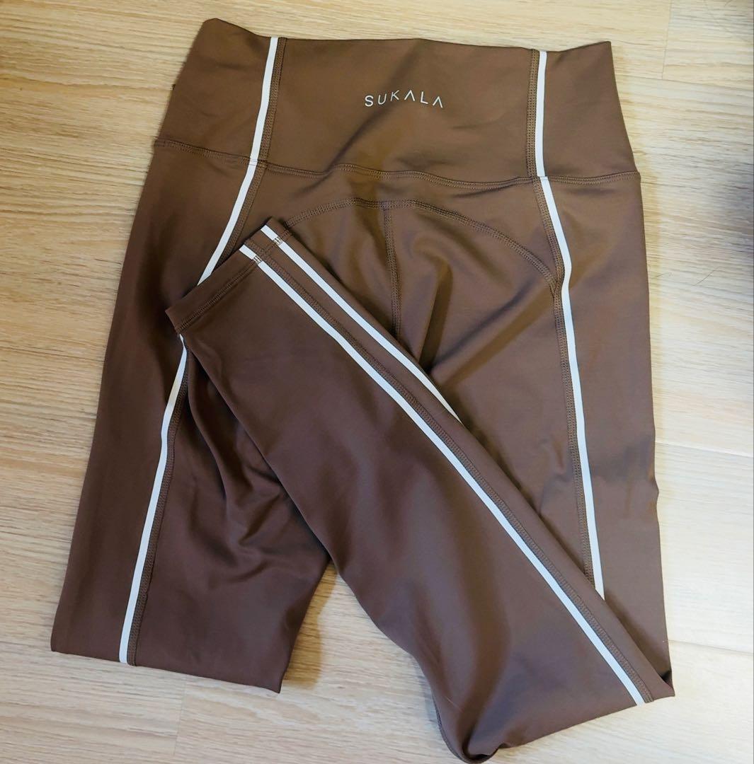 SUKALA ブラウン レギンス　Mサイズ