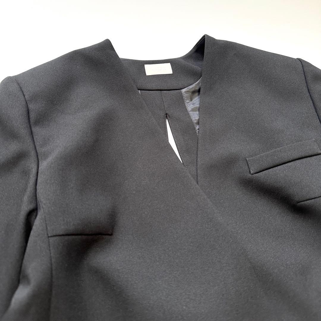 【美品】シーニュ cygne ロングジャケット Anais ブラック サイズ0