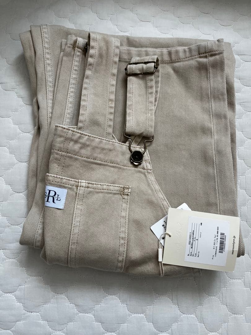 シールームリン　サルファダイstraightデニムサロペット