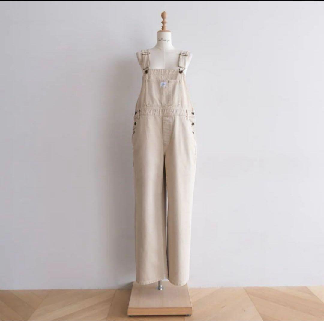 シールームリン　サルファダイstraightデニムサロペット