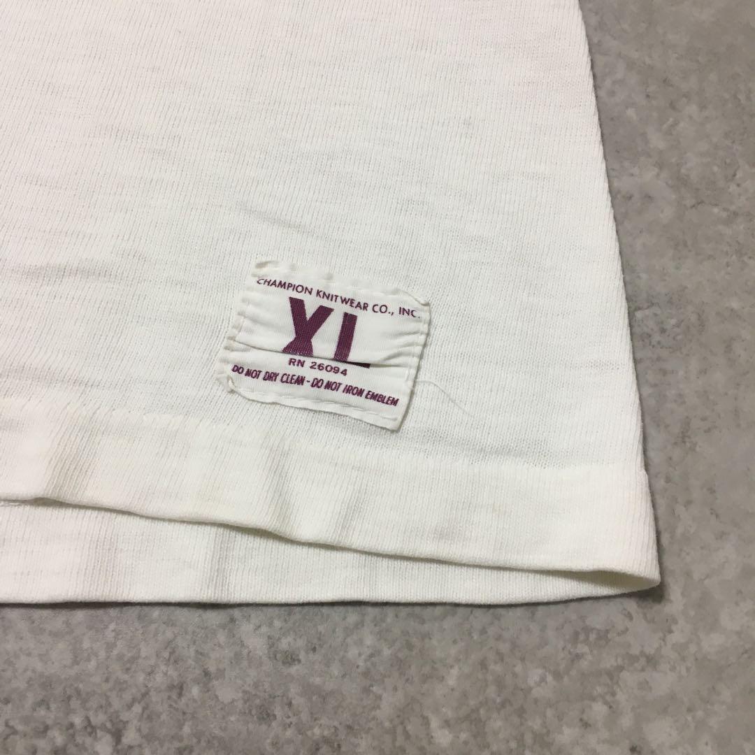 60s チャンピオン フットボール Tシャツ XL