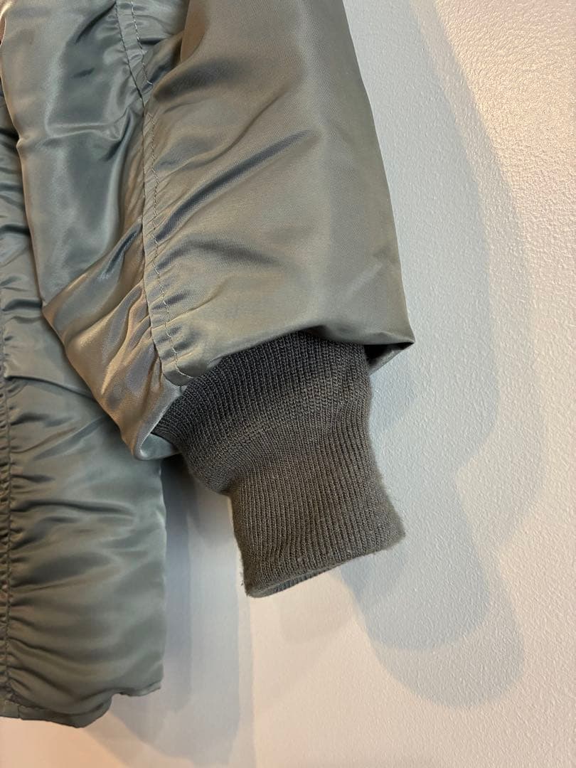 週末限定値下【公式完売品】WAIPER MA-1 ALL フライトコート セージ