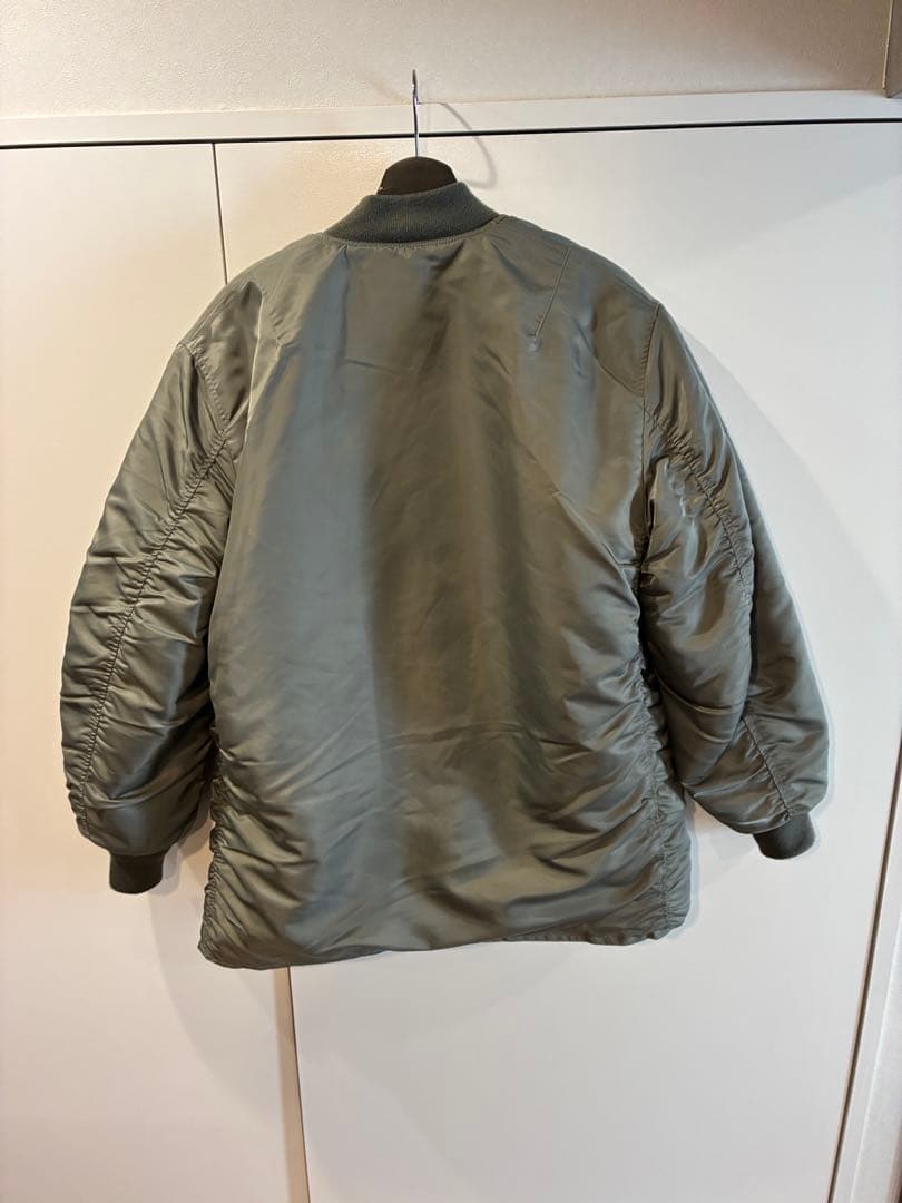 週末限定値下【公式完売品】WAIPER MA-1 ALL フライトコート セージ