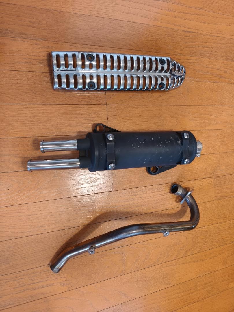 スペシャルパーツ武川 (TAKEGAWA)スクランブラーマフラー モンキー125