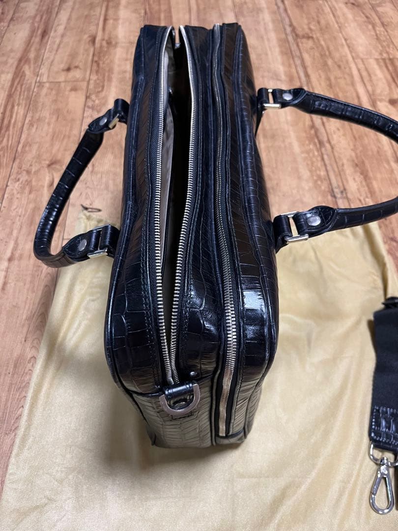 デュカート・デ・ミラノ／Ducato di MILANO 本革 クロコ風