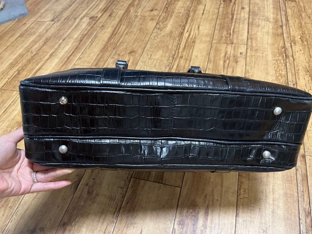 デュカート・デ・ミラノ／Ducato di MILANO 本革 クロコ風