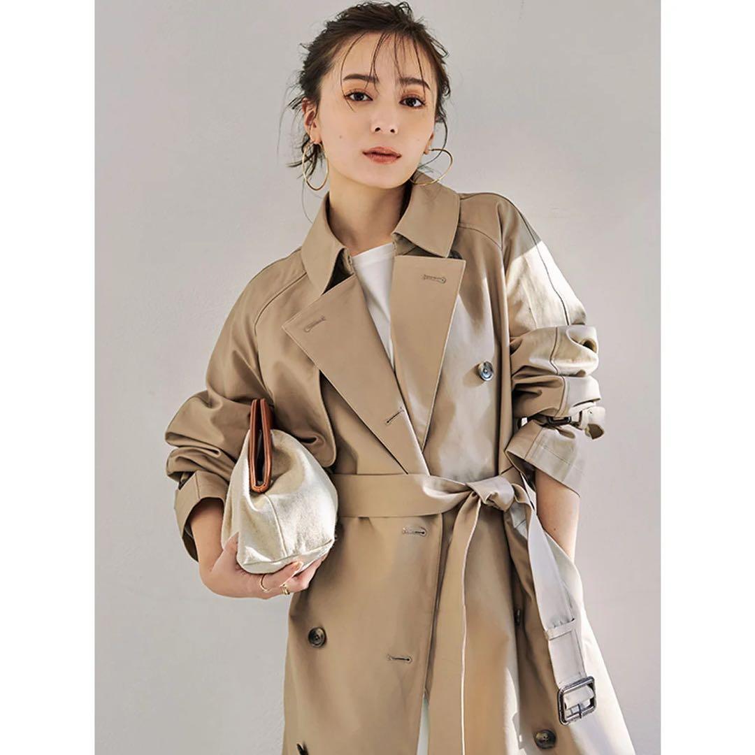 anuans（アニュアンス）/ ダブルトレンチコート （MOCA）