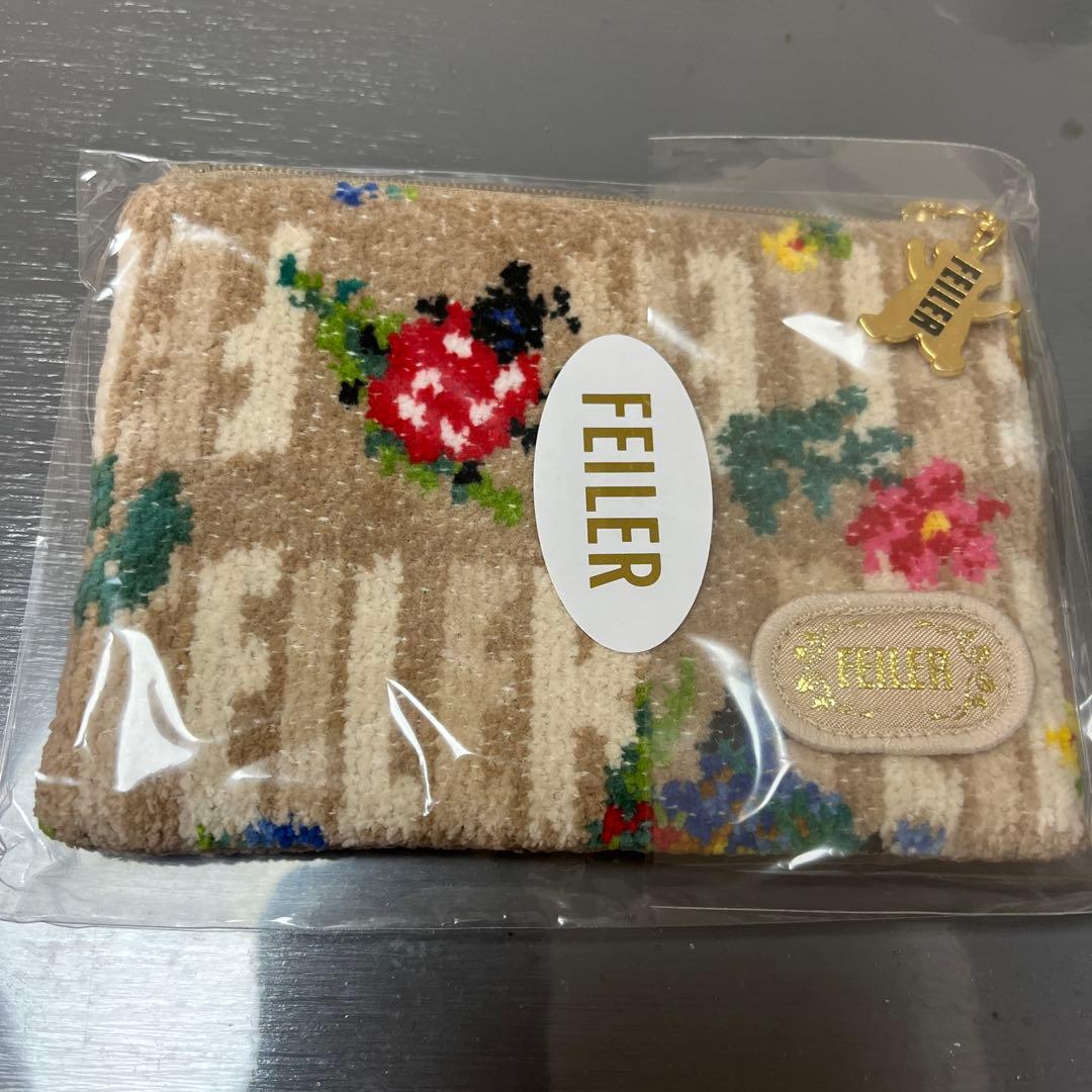 フェイラー　近沢レース　ティッシュケース　ポーチ