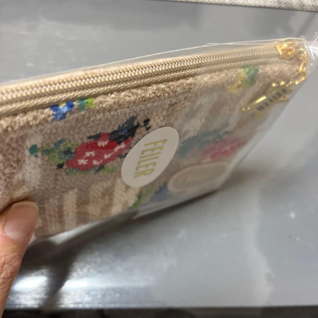 フェイラー　近沢レース　ティッシュケース　ポーチ