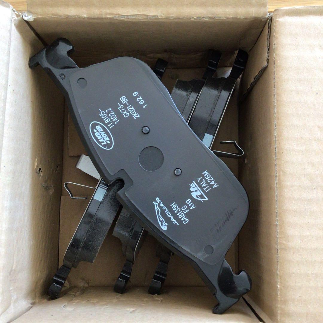 ジャガー フロント、リア ブレーキパッド セットT2H9989 T4N13434