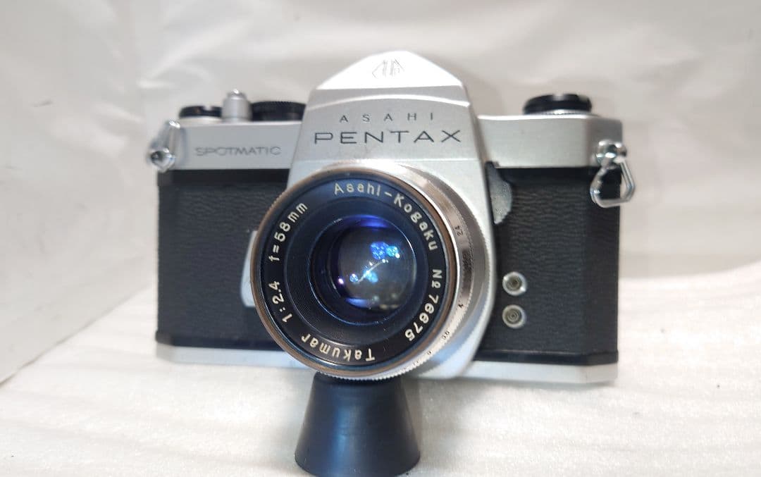 希少超美★Pentax Takumar 58mm F2.4 M37 M42変換付