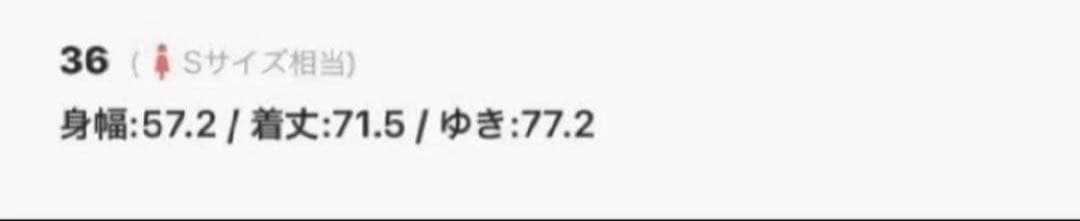 未使用近　ウィムガゼット　Vガゼットプルオーバ　36号　定価16500