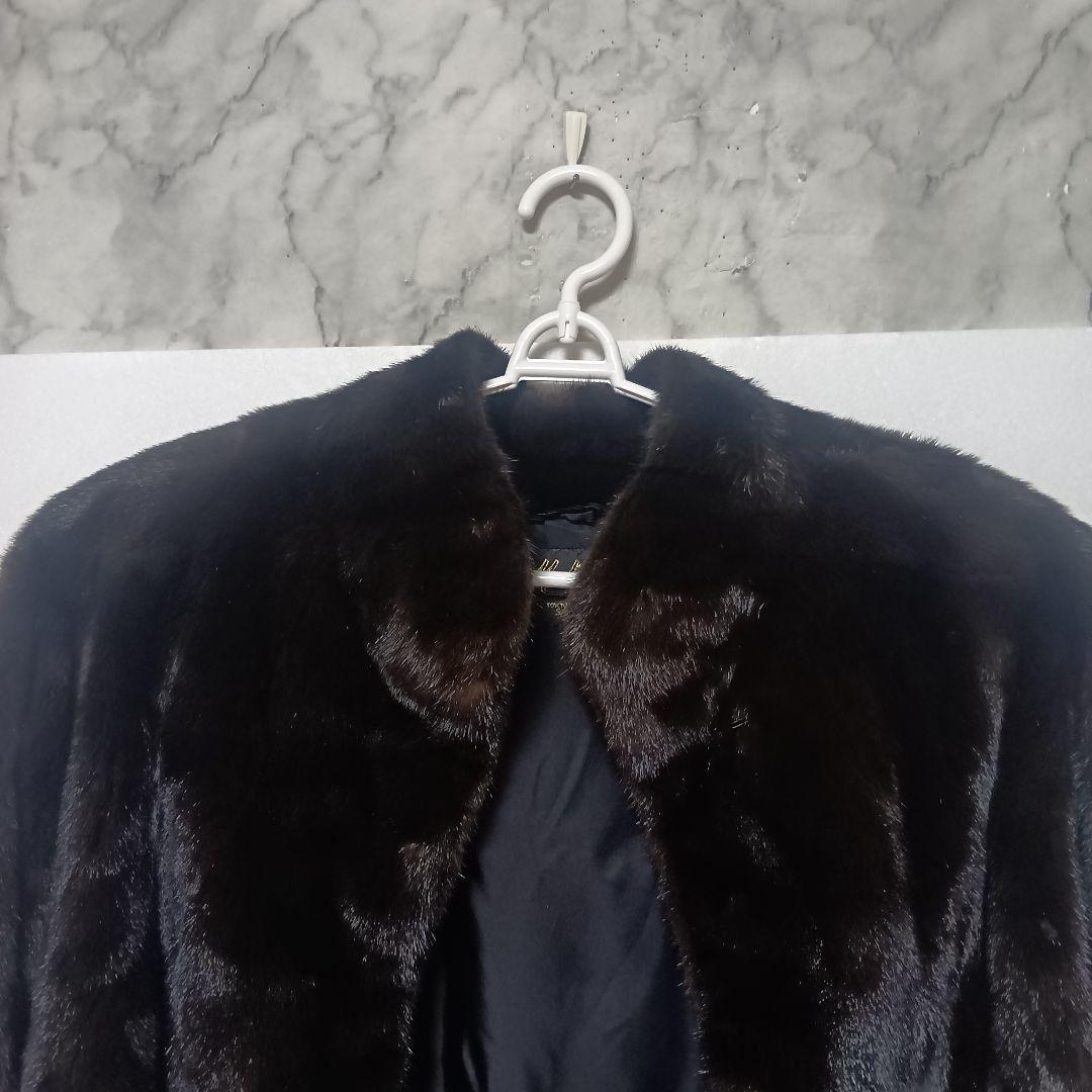 SAIKATSU　毛皮 コート 13号　大きめサイズ