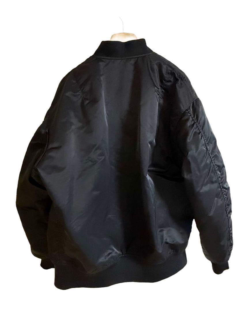 HYKE TYPE MA-1 ハイク ボンバー　黒 サイズ5 XXL 日本製