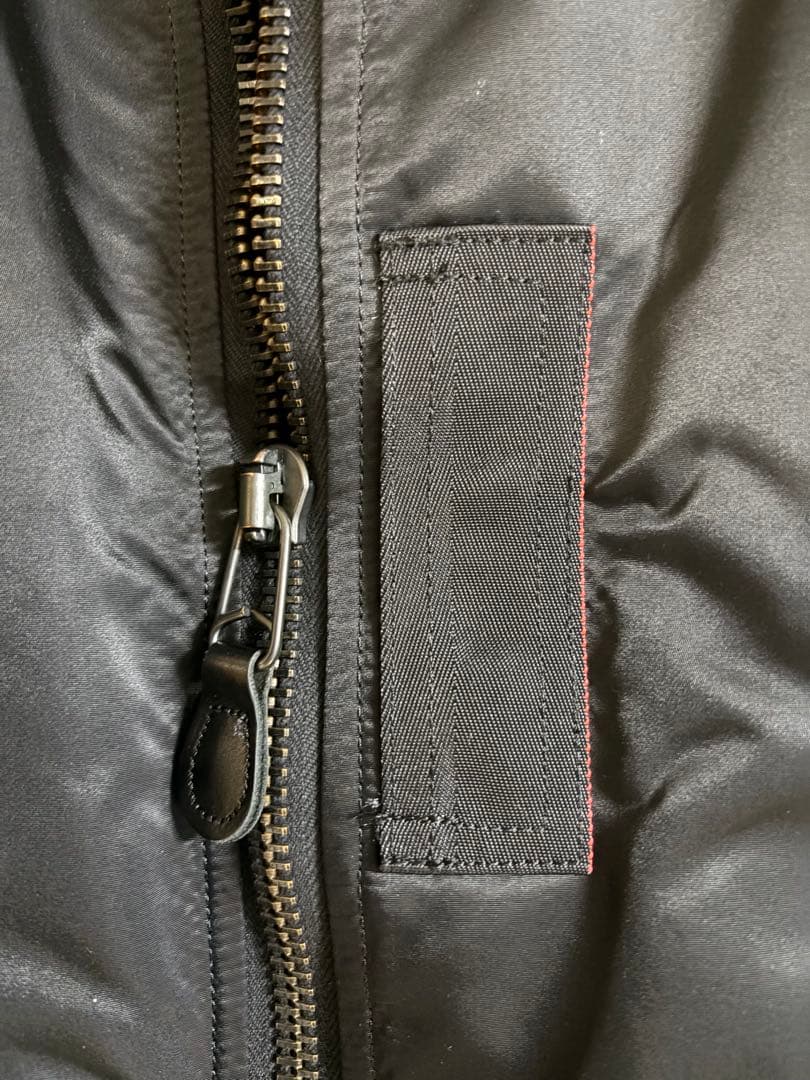 HYKE TYPE MA-1 ハイク ボンバー　黒 サイズ5 XXL 日本製