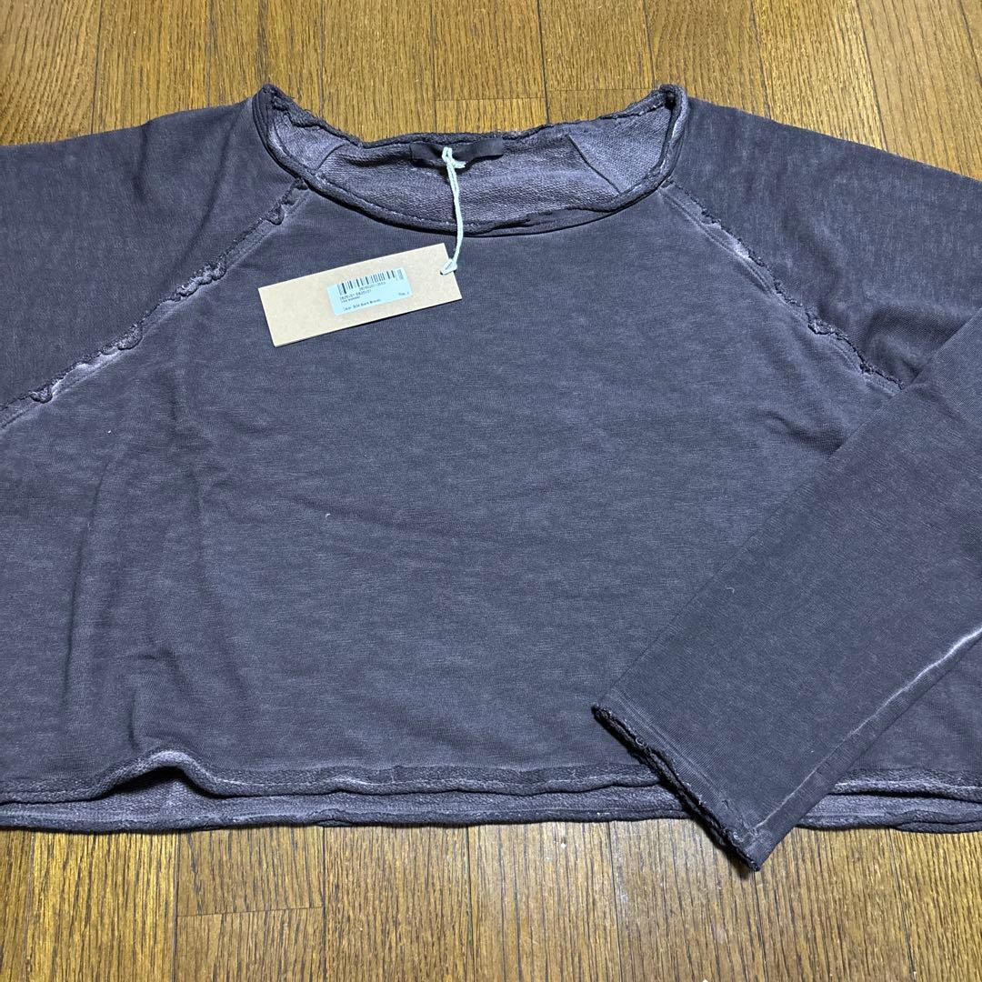 ★新品★salsation サルセーション クロップトップス ダークブラウン　Ｌ