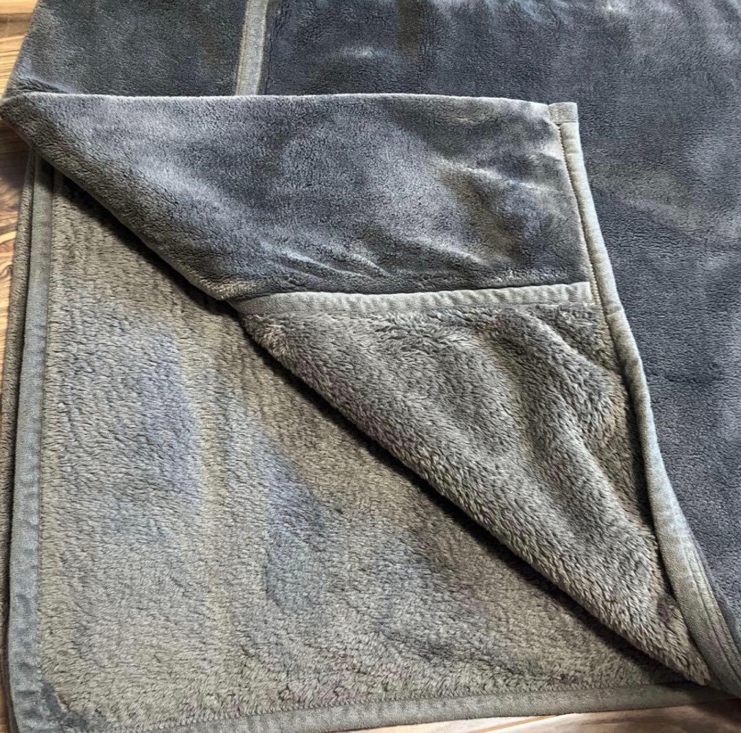 ゆうこ　3点おまとめ無印良品　あたたかファイバー厚手毛布　シングル