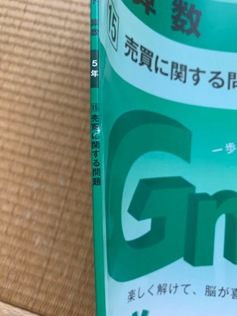 夏期割引【未使用】グノーブルG脳-ワークアウト　新版　5年　算数　全30冊