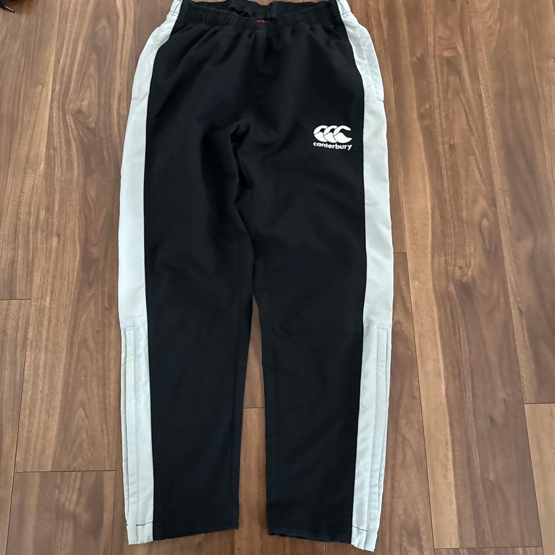 セットアップ！canterbury ウォームアップウェア 160サイズ 黒