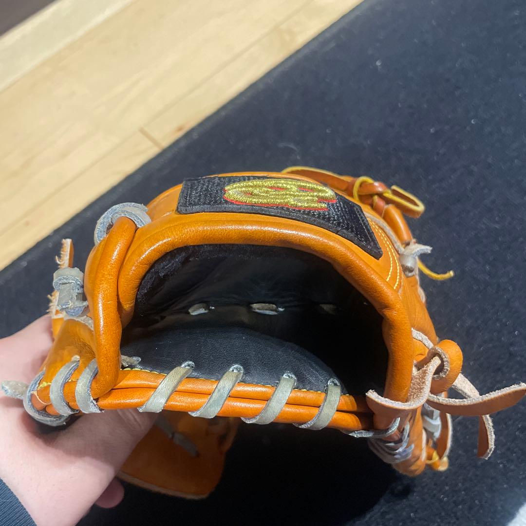 Donaiya 軟式グローブ オレンジ