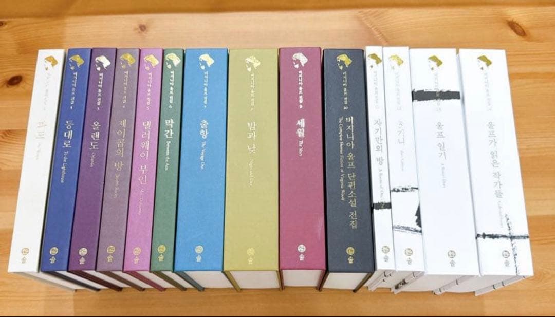 最終限定額(クリスマスまで)버지니아 울프 전집 한정판 140주년 기념판