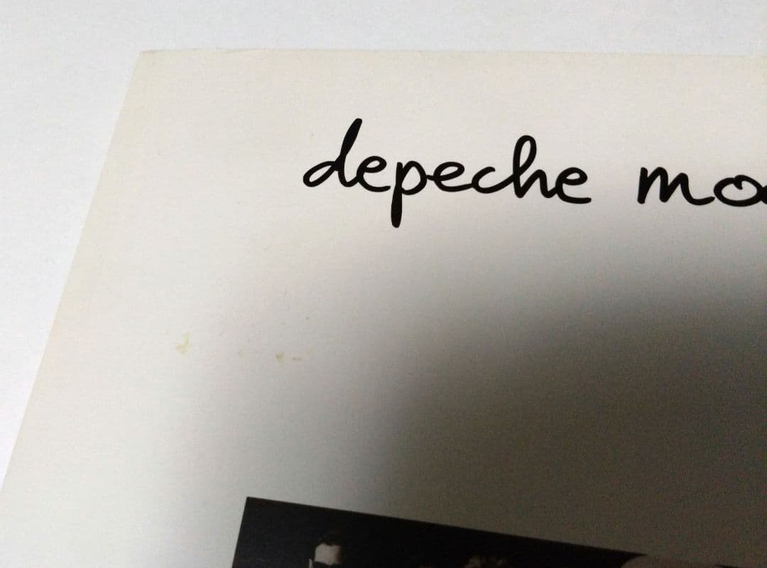 デペッシュ・モード Strangers 写真集　アントン・コービン