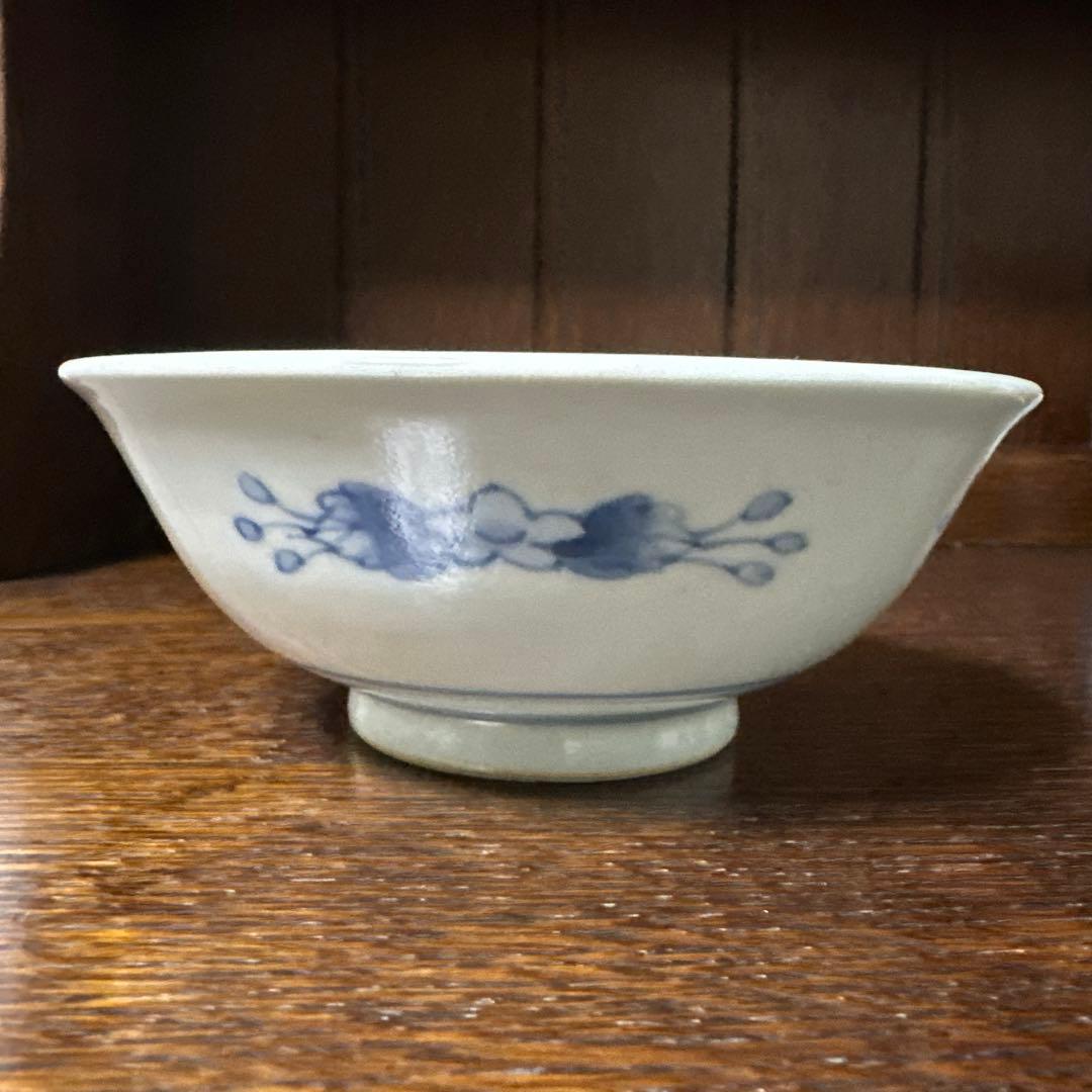 佐藤走波(六代)染錦. 桃花鳥文、中鉢、こどんぶり