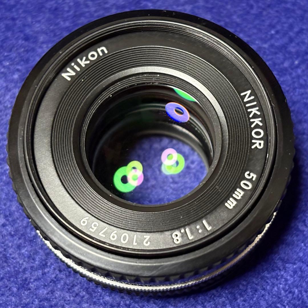 【光学完品】Nikon Nikkor 50mm f1.8 Ai-s 46071