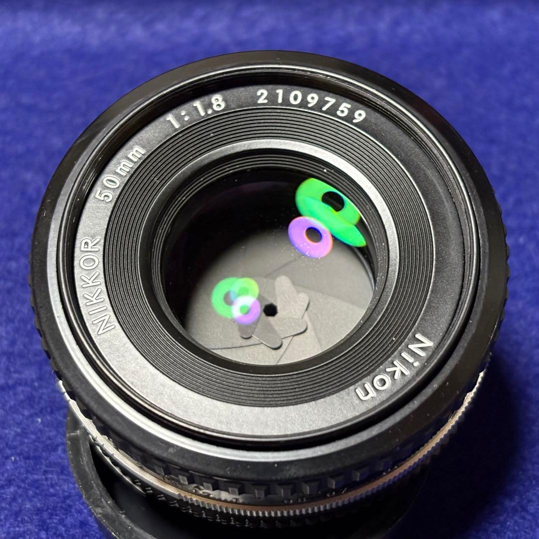 【光学完品】Nikon Nikkor 50mm f1.8 Ai-s 46071