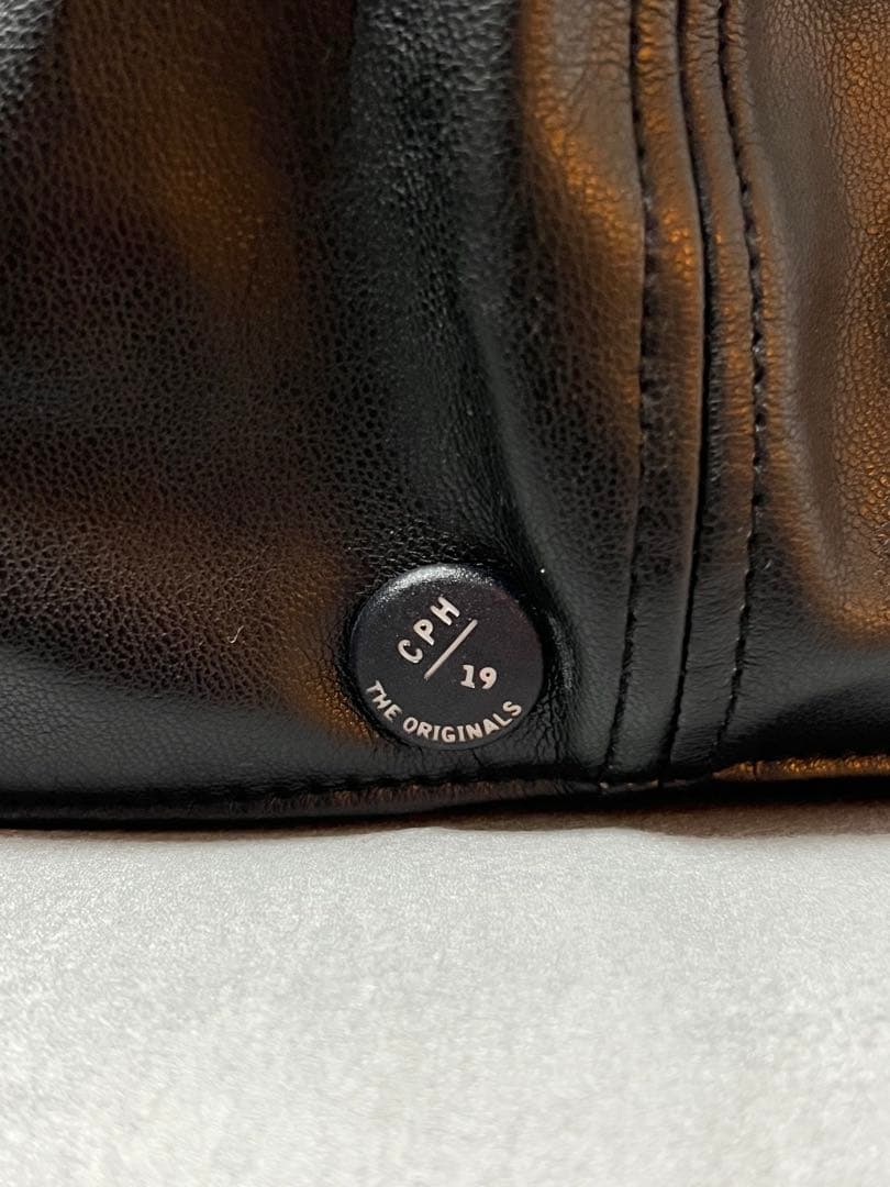 CPH カワシマタカヒロ レザー キャスケット M/L