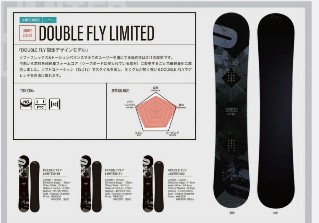 【セール開催】011Artistic Double Fly Ltd 150