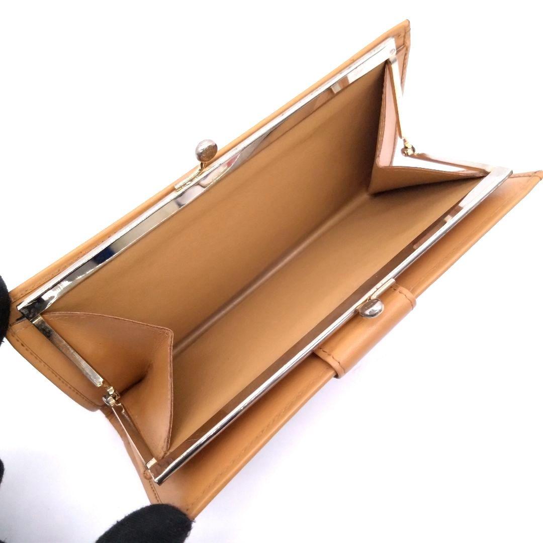 CELINE M12 長財布 がま口 マカダム柄 ヴィンテージ ブラウン