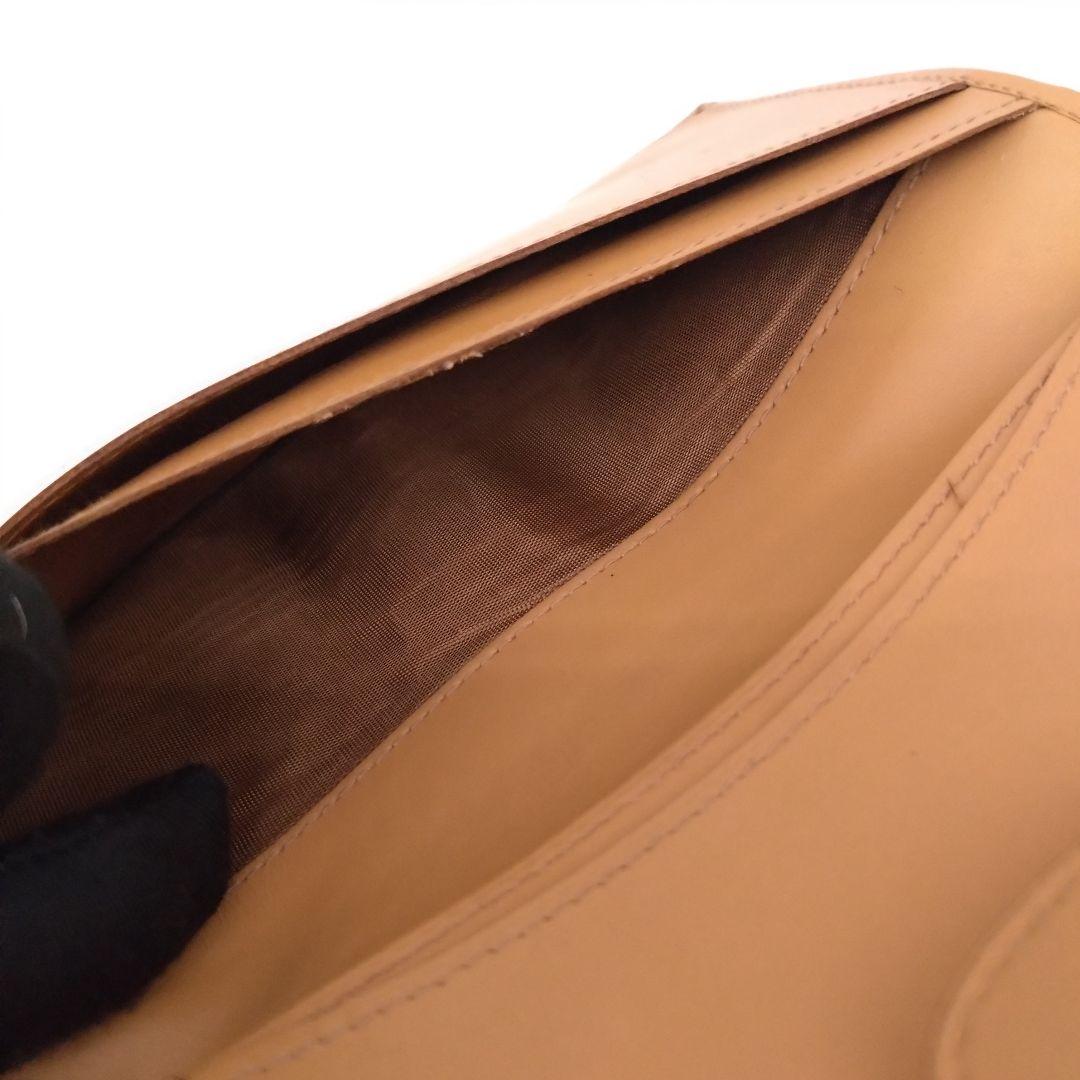 CELINE M12 長財布 がま口 マカダム柄 ヴィンテージ ブラウン