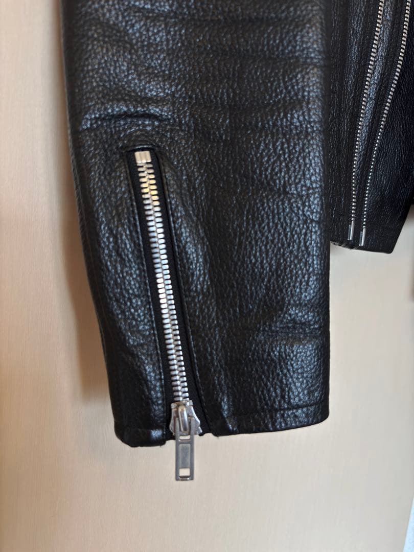 ミリオンダラーオーケストラ ダブルライダース カウレザー ブラック