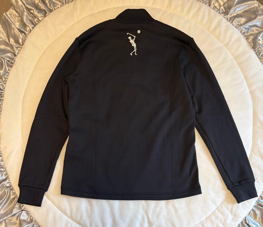 美品　マークアンドロナ　ゴルフシャツ ブラック　サイズ46(Mサイズ相当)