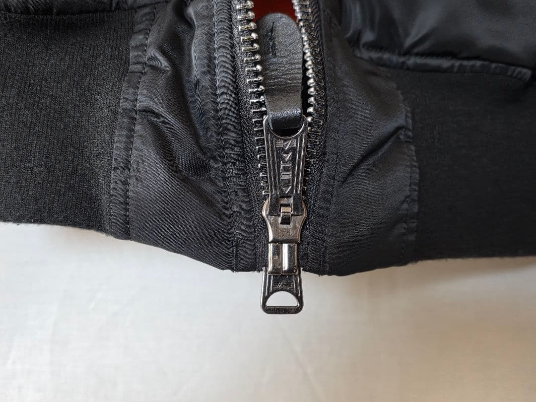 月*様 【ALPHA】 MA-1フライトジャケット ブラック Sサイズ