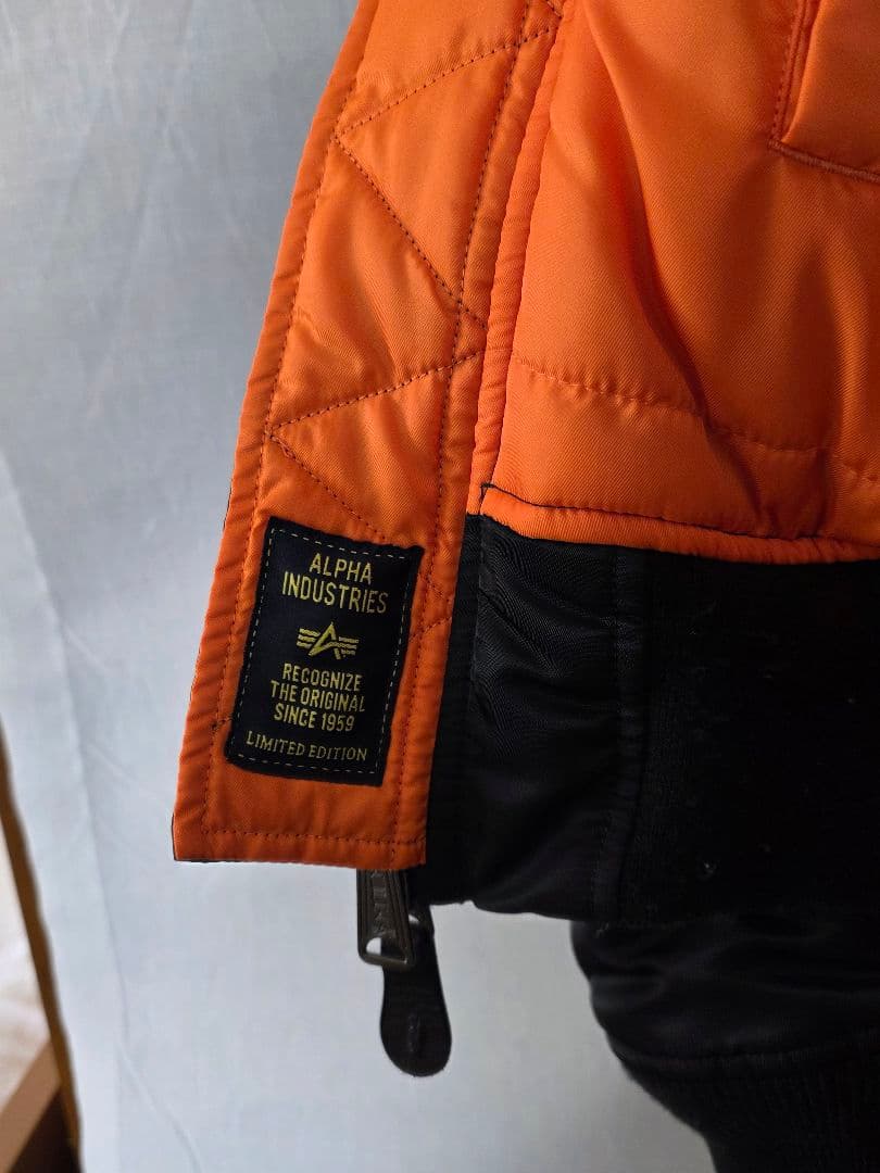 月*様 【ALPHA】 MA-1フライトジャケット ブラック Sサイズ