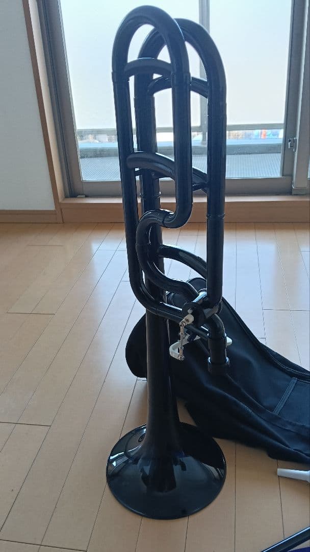 ZO TB-05BK プラスチックテナーバストロンボーン／太管 ブラック プラ管