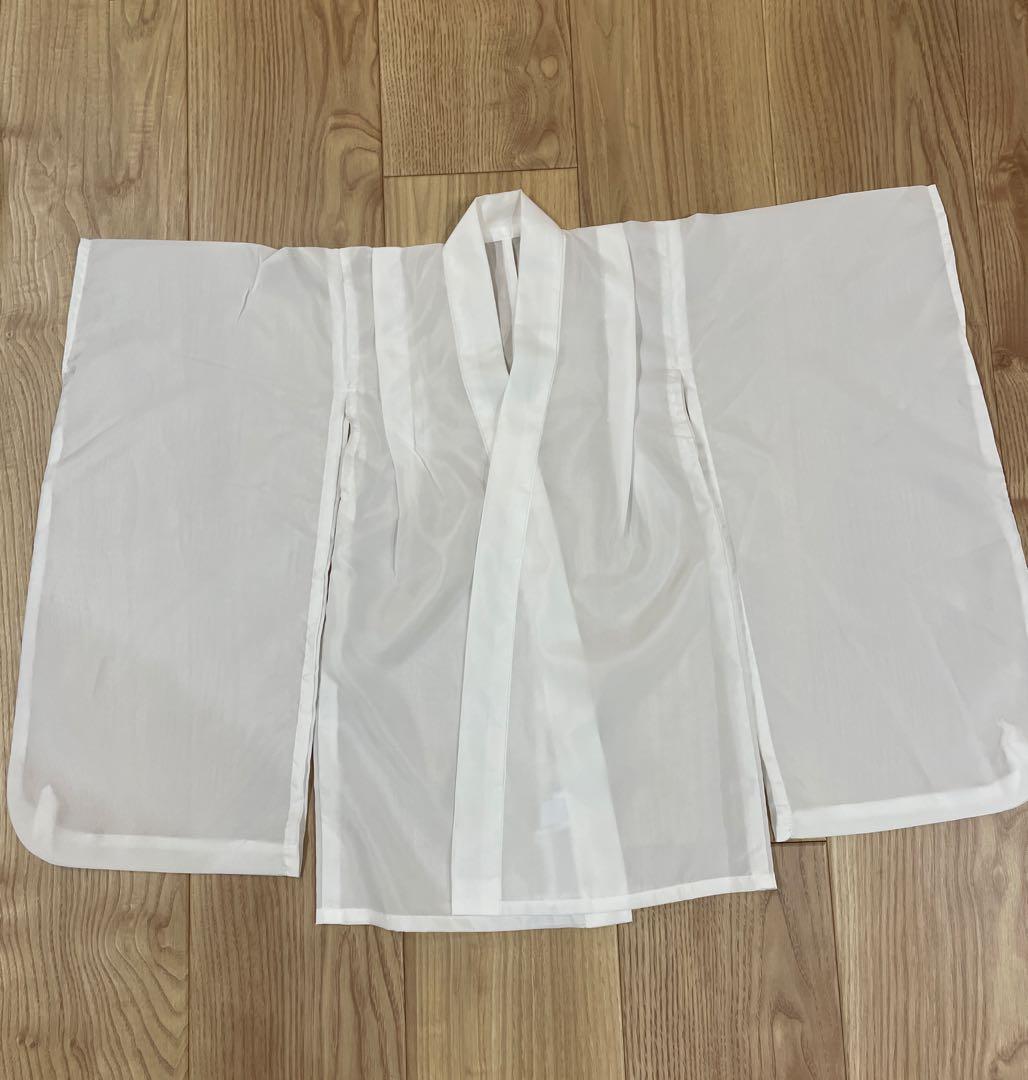 ３歳七五三着物セット　被布　薄ピンク　花柄