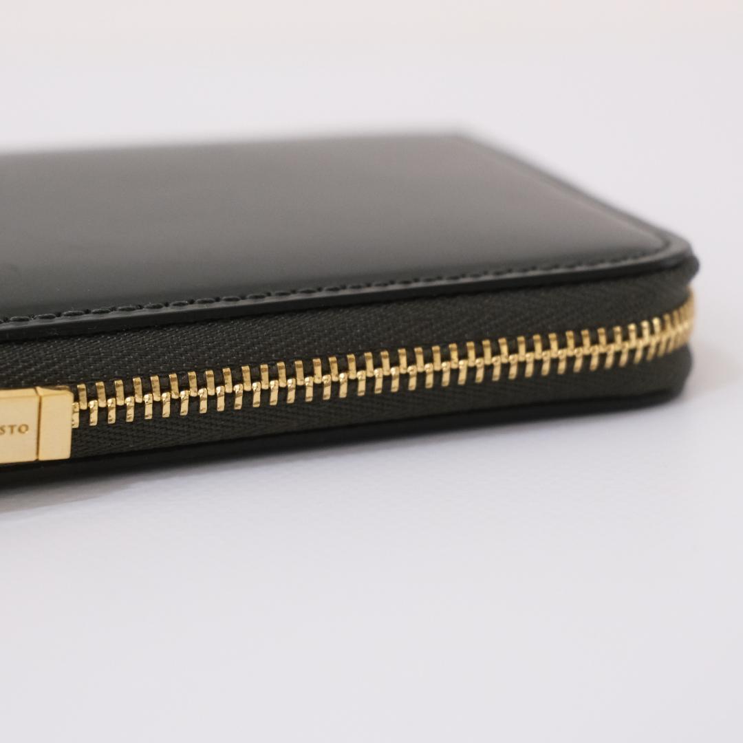 CRAFSTO　ブライドルレザー L字ファスナー財布 グリーン