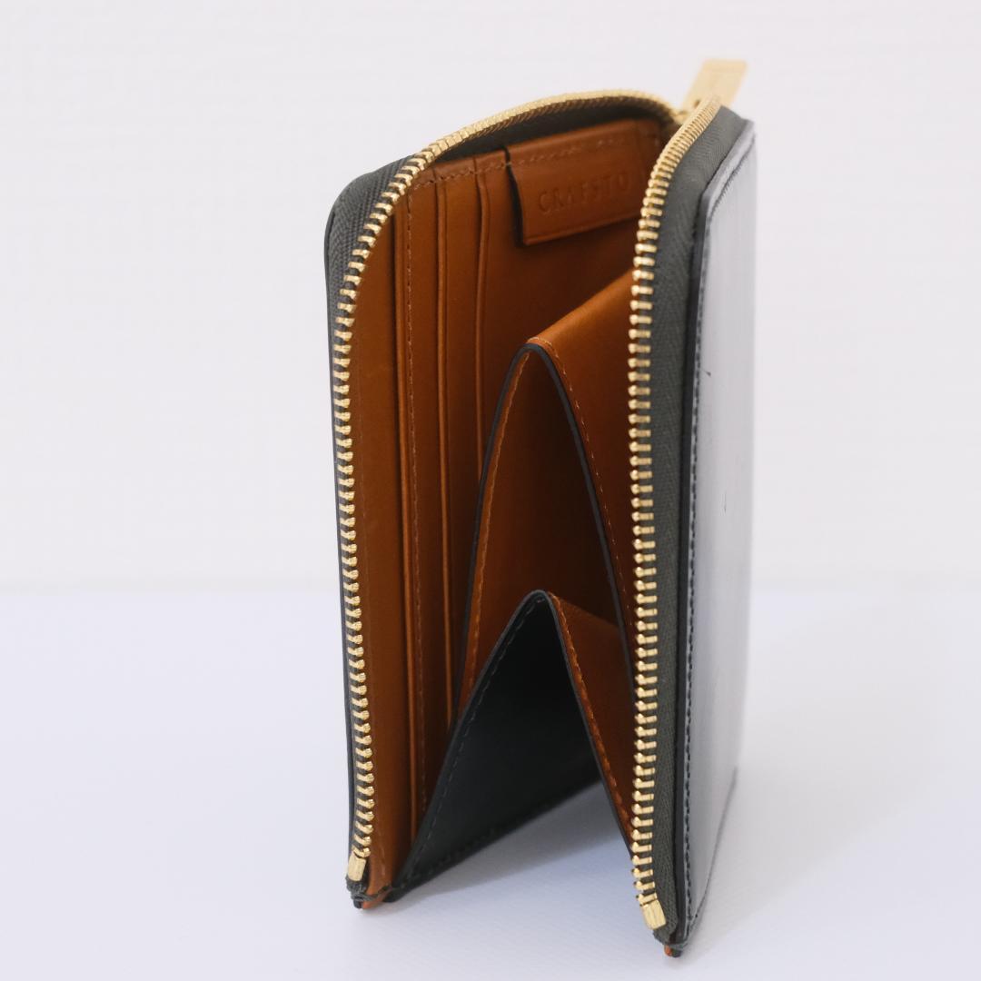 CRAFSTO　ブライドルレザー L字ファスナー財布 グリーン