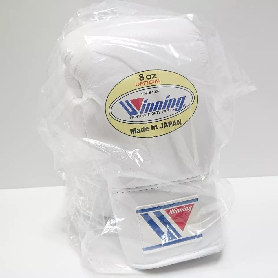 Winning ウイニング ボクシンググローブ 8oz 白 MS-200⑨