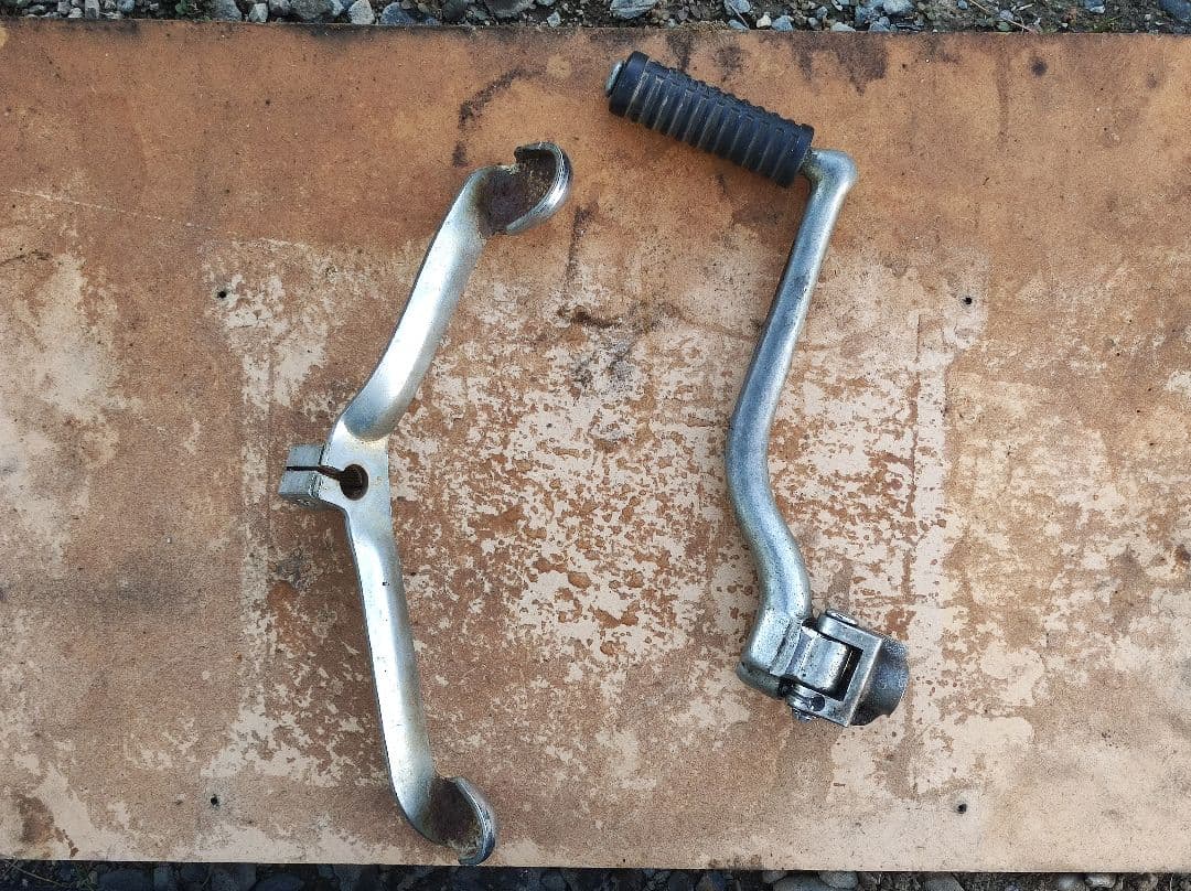 【み】ホンダ シャリー CF50 エンジン シフト、キックペダル 付き