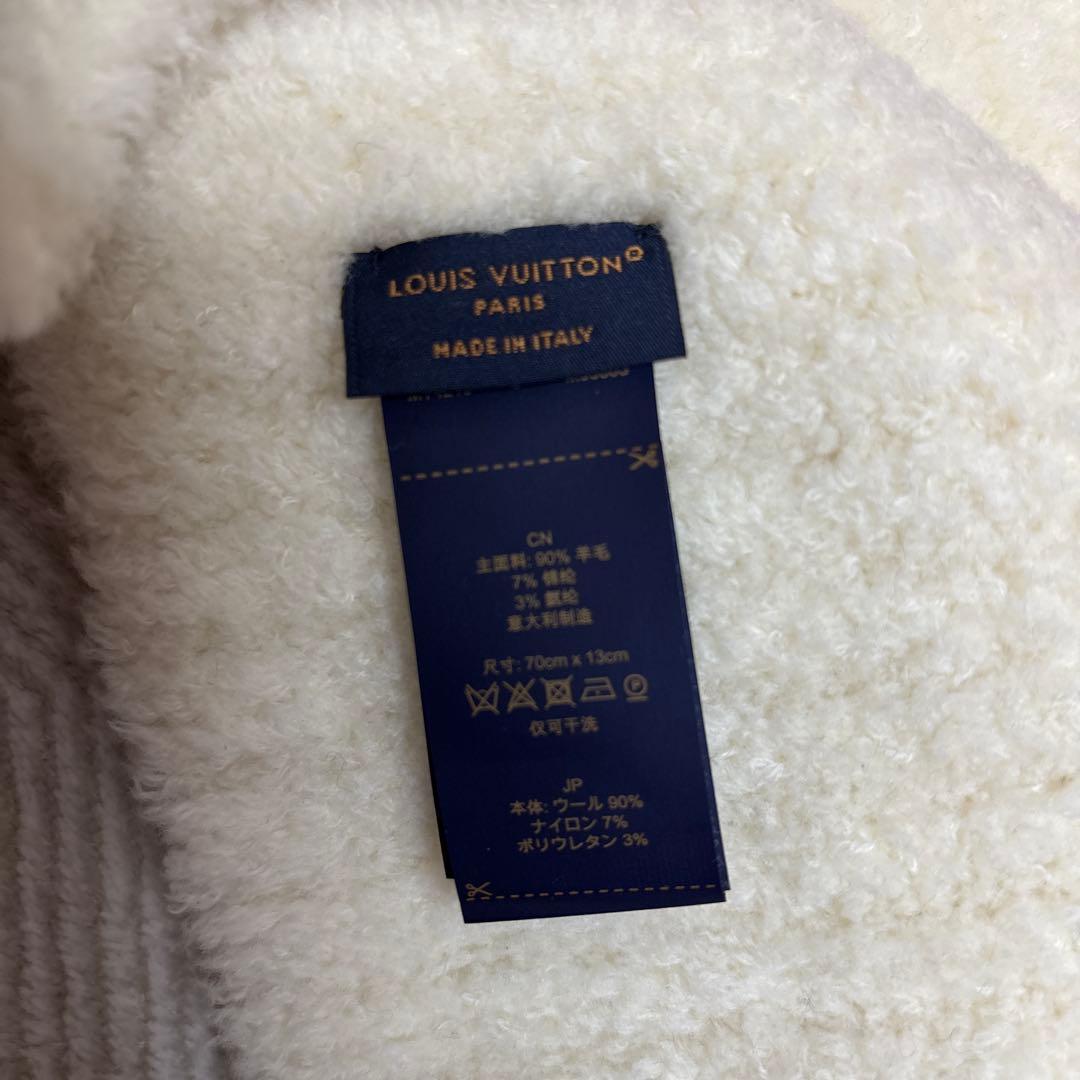 ☆最終お値下げ☆LOUIS VUITTON ホワイトマフラー