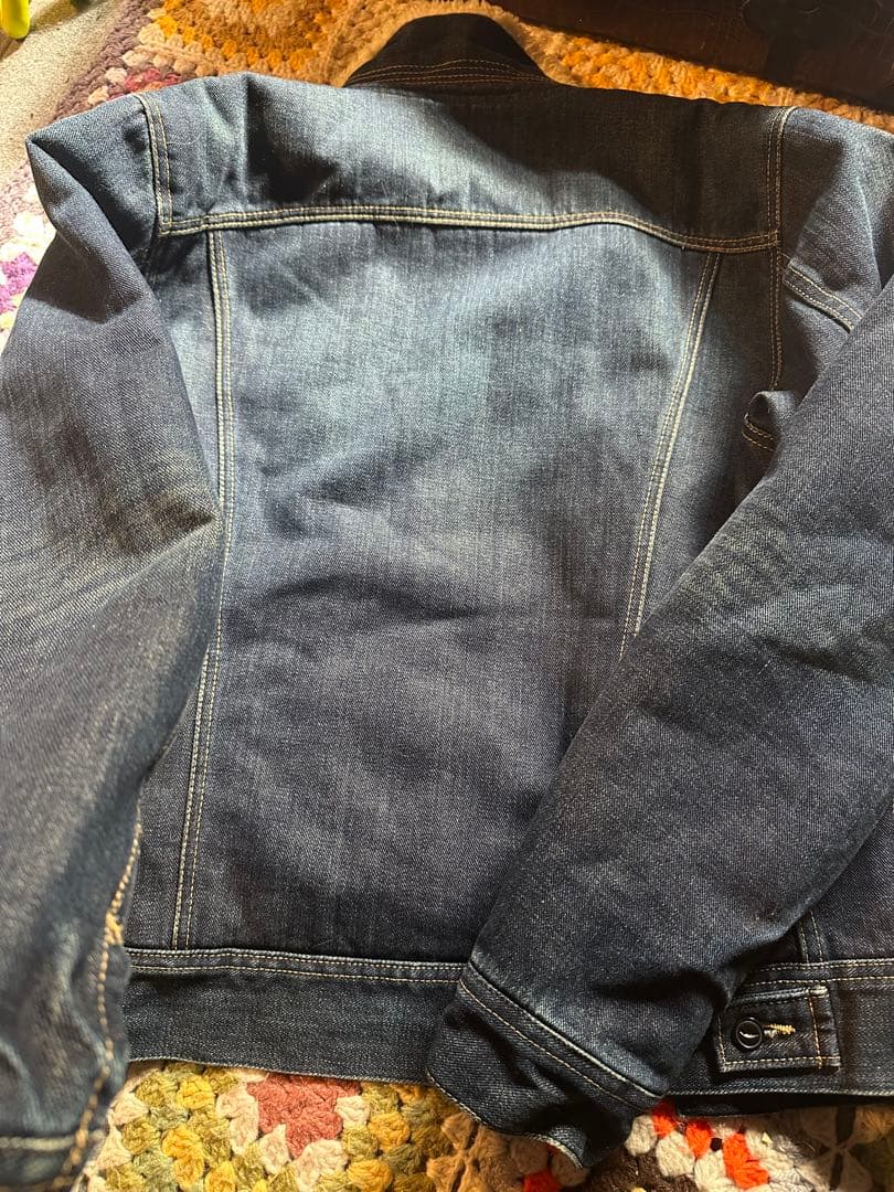 り*く様 最終値下げ 希少Lee 濃紺ボアデニムStorm Rider size
