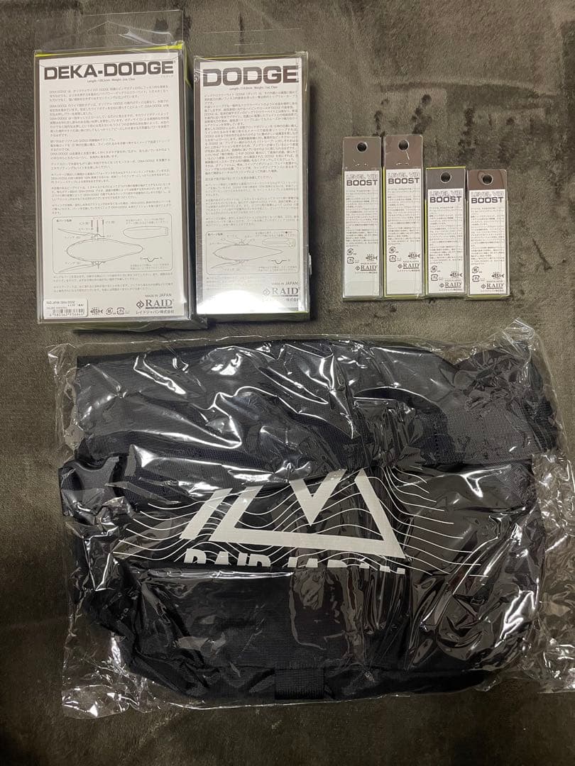 RAIDJAPAN レイドジャパン　ＳＥＴ　ロールアップホテイバック・ルアー6点