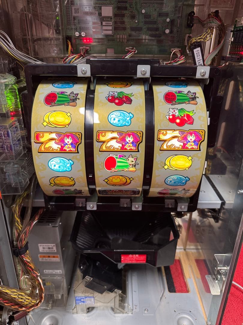 パチスロ 実機 マジカルハロウィン5 不要機付