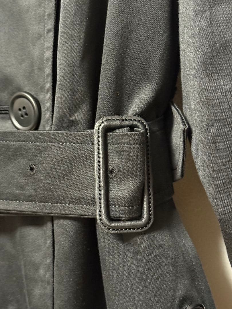 バーバリーズ　トレンチコート　チェック柄　ベルト　Aライン　ロング